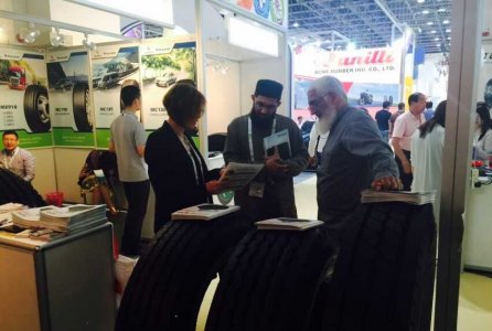 HAWK TYRE in AUTOMECHANIKA DUBAI 2015